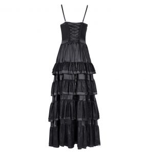 Longue Robe 'Darkness Meet Glamour' Noire