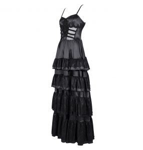 Longue Robe 'Darkness Meet Glamour' Noire