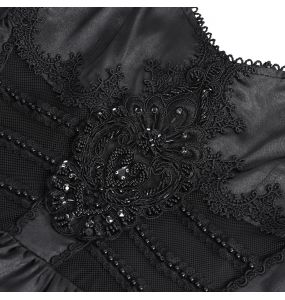 Longue Robe 'Darkness Meet Glamour' Noire