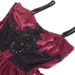 Red 'Darkness Meet Glamour' Long Dress