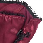 Longue Robe 'Darkness Meet Glamour' Rouge