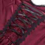 Red 'Darkness Meet Glamour' Long Dress