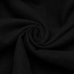 Manteau à Capuche 'Karmay' Noir et Rouge