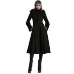 Manteau à Capuche 'Karmay' Noir