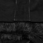 Black 'Karmay' Hooded Coat