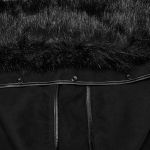 Black 'Karmay' Hooded Coat