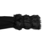 Black 'Karmay' Hooded Coat