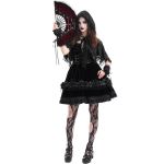 Black 'Amelina' Gothic Lolita Short Dress