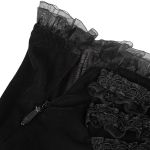 Black 'Amelina' Gothic Lolita Short Dress