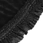 Robe Courte Gothic Lolita 'Amelina' Noire