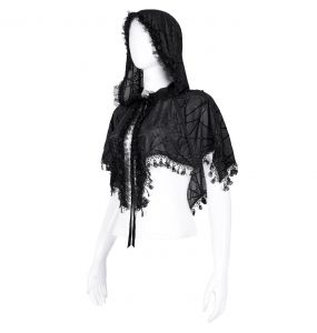 Cape 'Spider Web' Noire