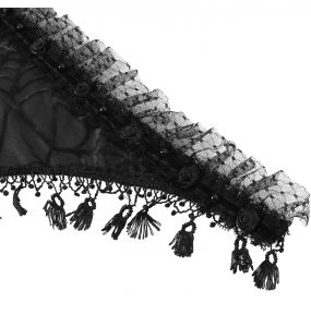 Cape 'Spider Web' Noire