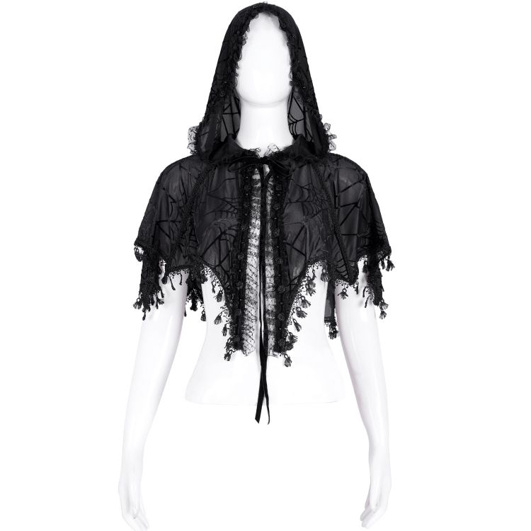 Cape 'Spider Web' Noire