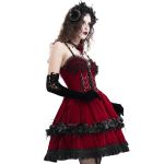 Robe Courte Gothic Lolita 'Amelina' Rouge