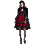 Robe Courte Gothic Lolita 'Amelina' Rouge