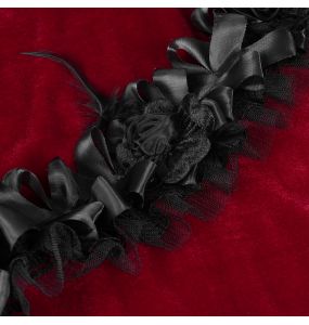 Robe Courte Gothic Lolita 'Amelina' Rouge