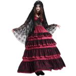 Voile en Dentelle 'Darkness' Noir