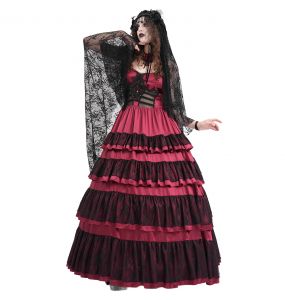 Voile en Dentelle 'Darkness' Noir