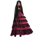 Voile en Dentelle 'Darkness' Noir