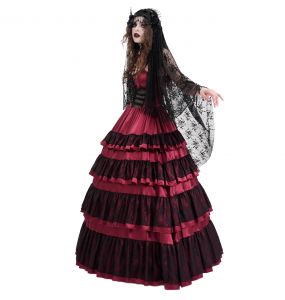 Voile en Dentelle 'Darkness' Noir