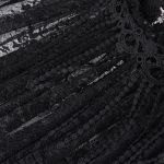 Voile en Dentelle 'Darkness' Noir