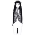 Voile en Dentelle 'Darkness' Noir