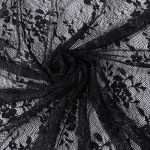Voile en Dentelle 'Darkness' Noir