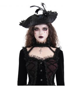 Chapeau Tricorne 'Privateer' Noir