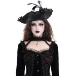 Chapeau Tricorne 'Privateer' Noir