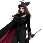 Chapeau Tricorne 'Privateer' Noir