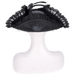 Chapeau Tricorne 'Privateer' Noir