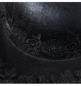 Chapeau Tricorne 'Privateer' Noir