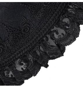 Chapeau Tricorne 'Privateer' Noir