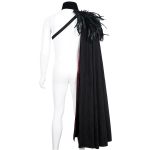 Cape pour Femmes 'Privateer' Noire et Rouge