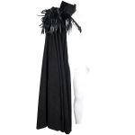 Cape pour Femmes 'Privateer' Noire et Rouge
