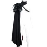 Cape pour Femmes 'Privateer' Noire et Rouge