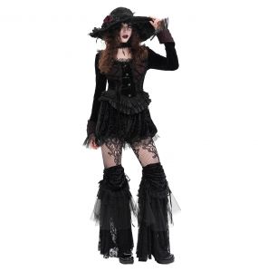 Black 'Glamour' Gothic Hat