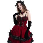 Bandeau 'Horns and Roses' Noir