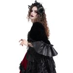 Bandeau 'Horns and Roses' Noir