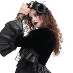 Bandeau 'Horns and Roses' Noir