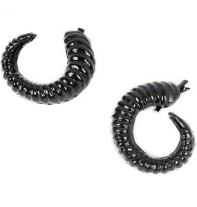 Bandeau 'Horns and Roses' Noir