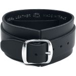 Bracelet 'Ace Of Dead' en Cuir Noir