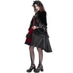 Black Lace and Velvet 'Amelina' Jacket