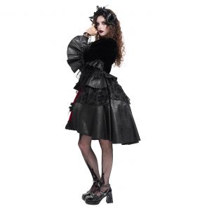 Black Lace and Velvet 'Amelina' Jacket