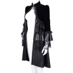 Black Lace and Velvet 'Amelina' Jacket