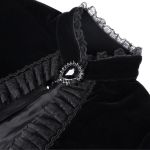 Black Lace and Velvet 'Amelina' Jacket