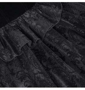 Black Lace and Velvet 'Amelina' Jacket