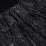 Black Lace and Velvet 'Amelina' Jacket