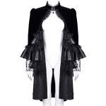 Black Lace and Velvet 'Amelina' Jacket
