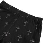 Black 'Penta Crosses' Leggings